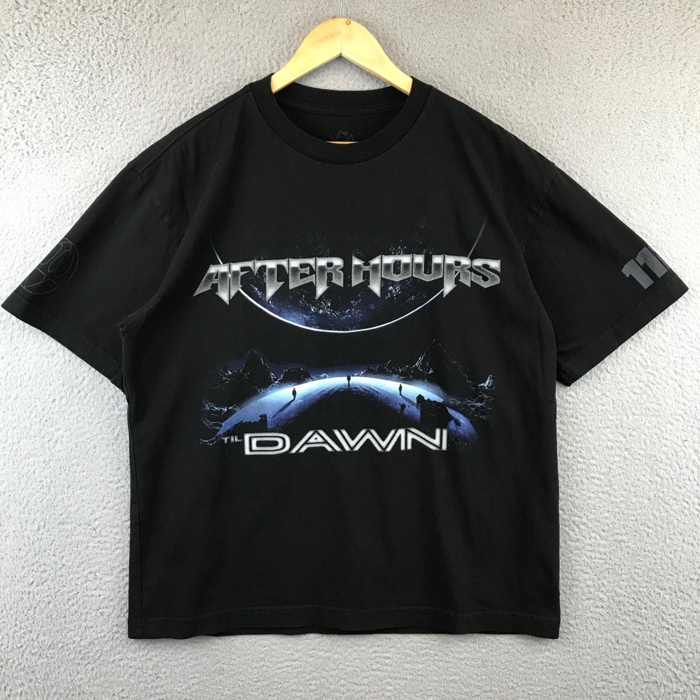 The Weeknd After Hours‎ Til Dawn Stadium Tour 2025 Black T Shirt Mens Size M